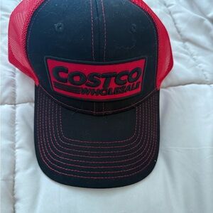 Costco Wholesale Red & Black Trucker Hat